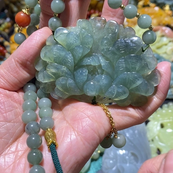 岫玉岫玉吊坠未镶嵌