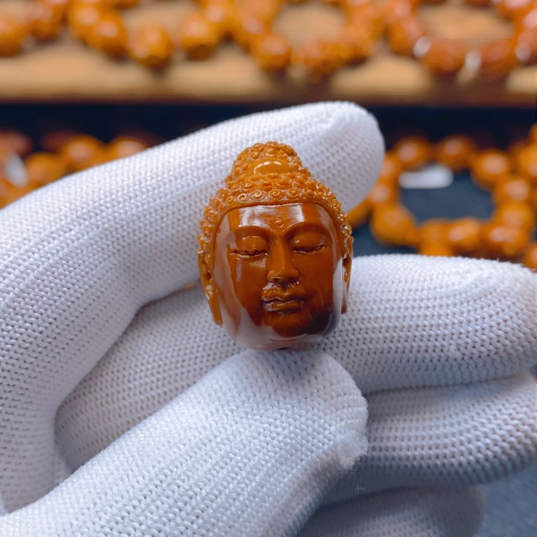 手串/手链橄榄核许静健2.1大日如来佛头