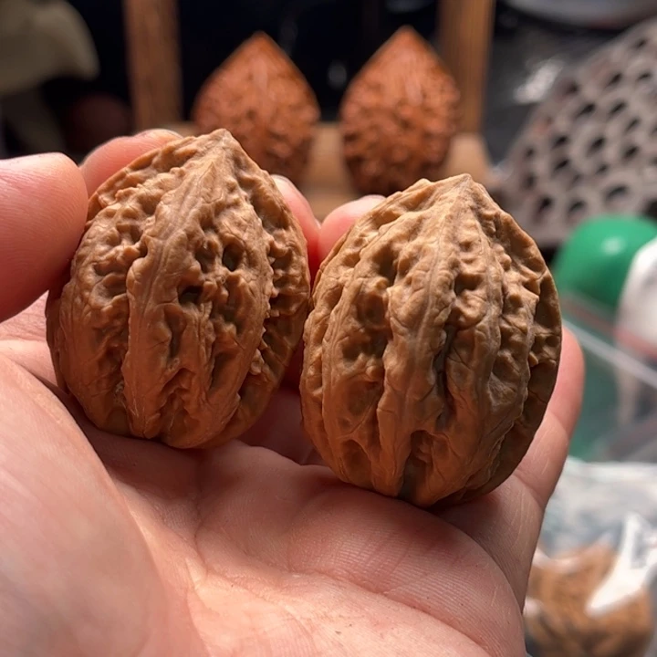 文玩核桃把件楸大胖38