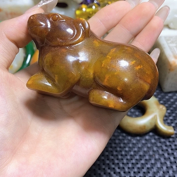 滴血莲花菩提把件
