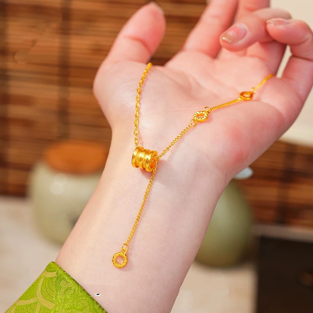 钛钢项链 A-152精致百搭流苏小蛮腰轻奢经典小众时尚坠链