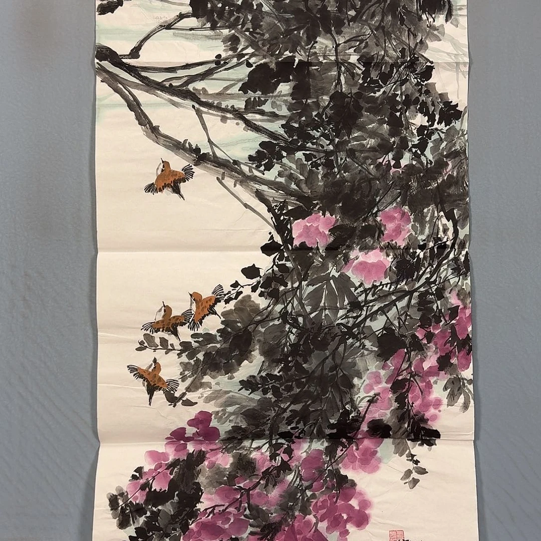 培***尧国画964 牡丹一如你的