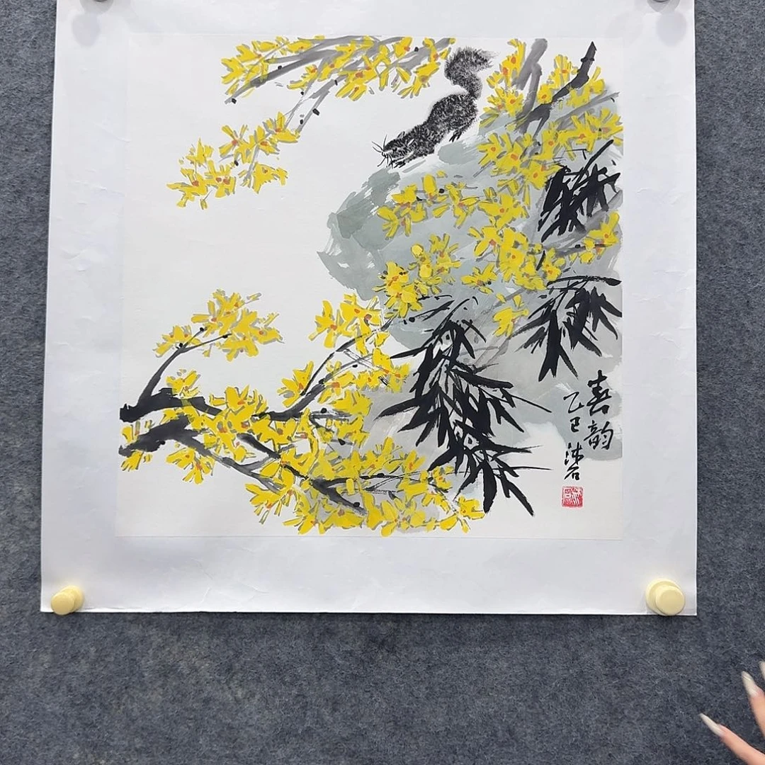 国画国画纯手绘制