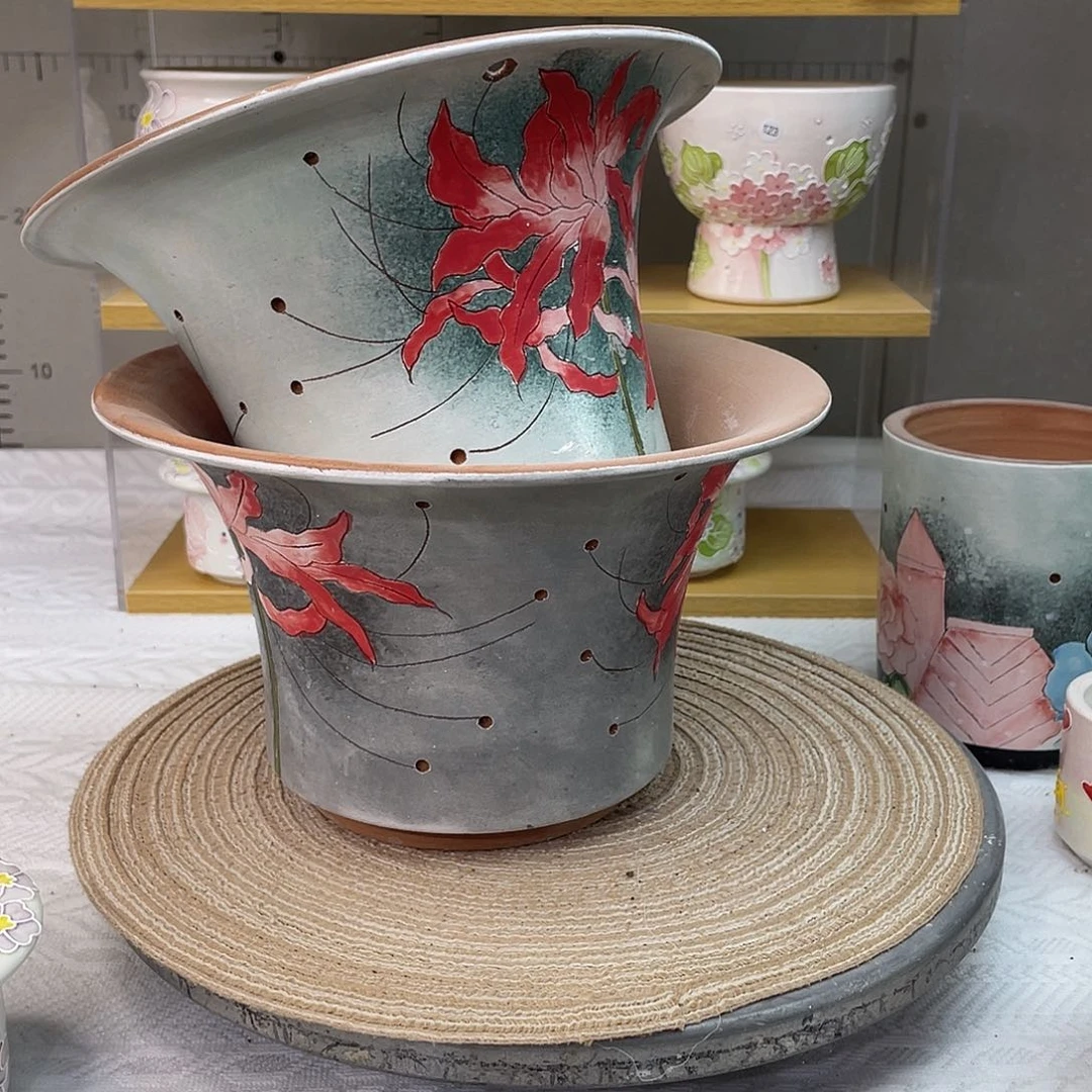 手绘手工制作陶瓷37微瑕z*