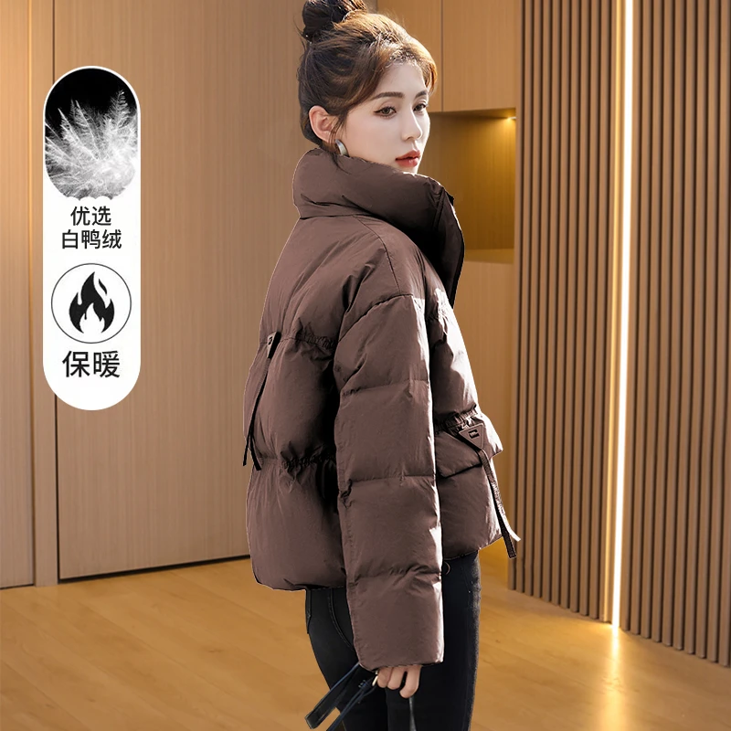 短款羽绒服2025新款女士冬季时尚洋气高端小个子今年流行外套2025