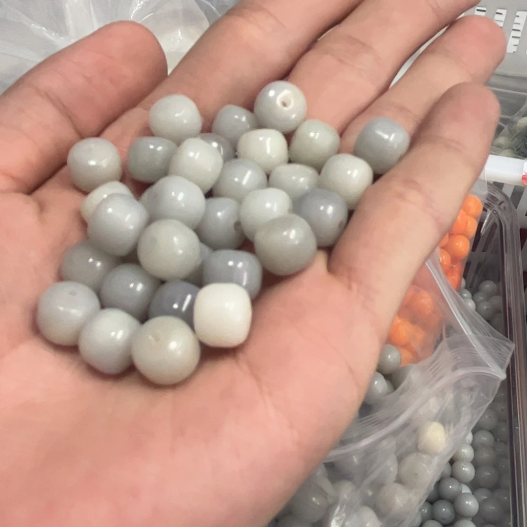 【闪购商品】白玉菩提吊坠c10/50+10颗汉堡