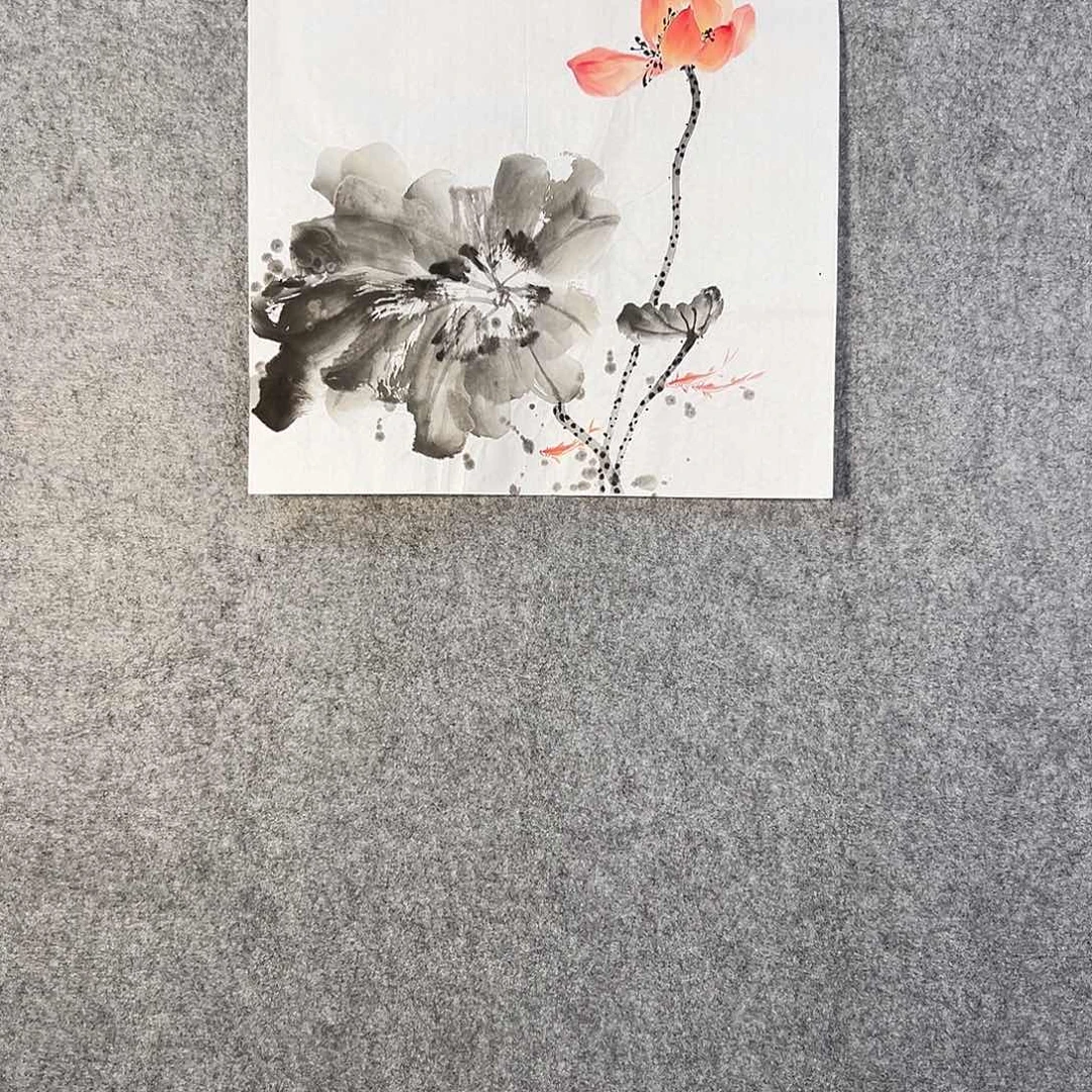 国画818 花鸟在树丛的顶端鸣叫叫声