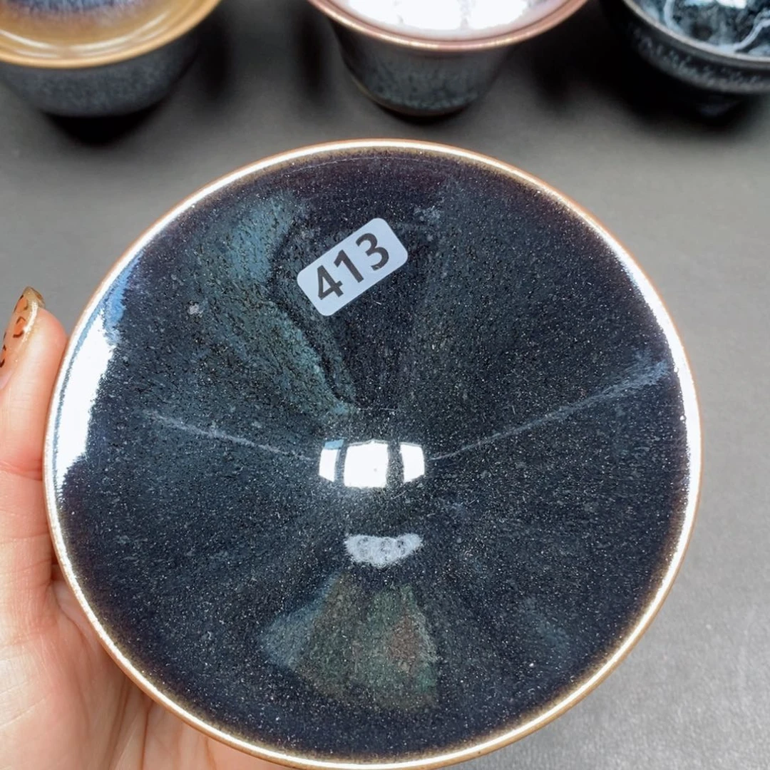 茶盏建窑建盏主人杯413