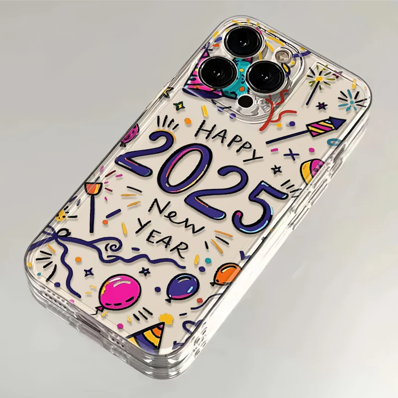 欢乐2025适用苹果16手机壳iPhone13/15透明11软华为vivo小米oppo