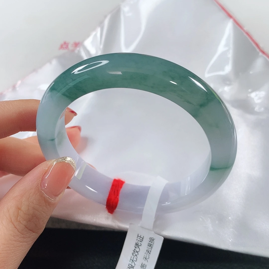 翡翠手镯未镶嵌 正圈①②⑨