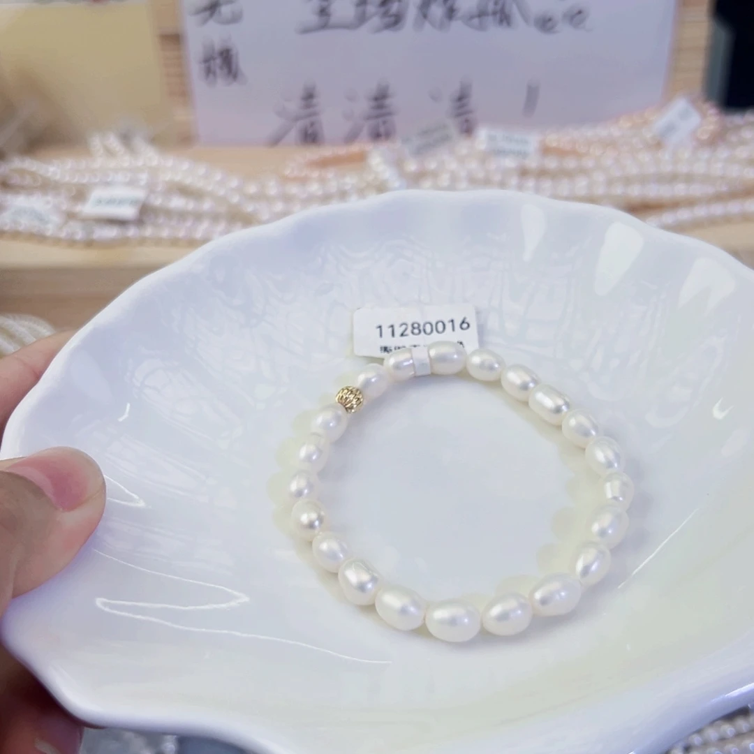 未镶嵌手绳淡水珍珠