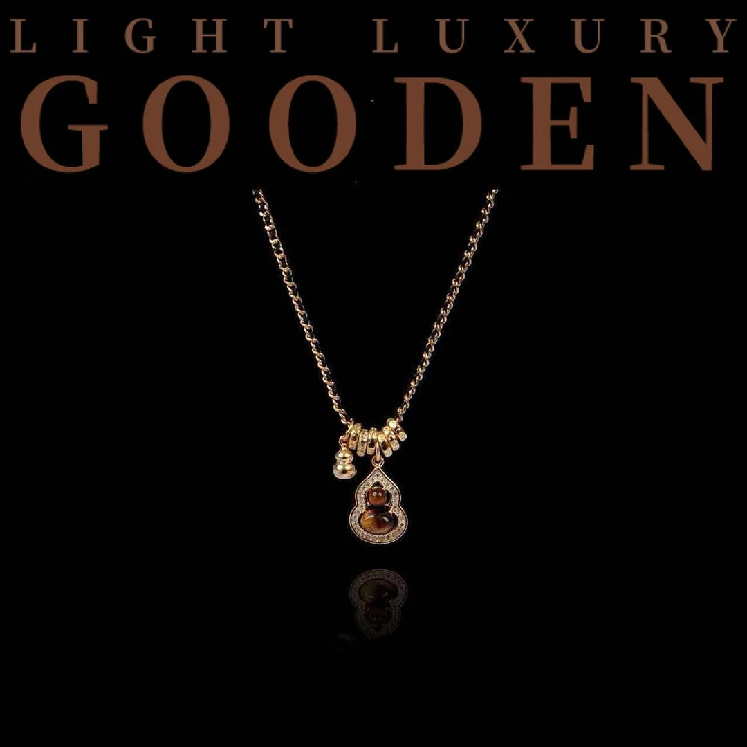 铜合金项链 Gooden岛家【鸿运福禄】高级感秋冬新款气质葫芦项链