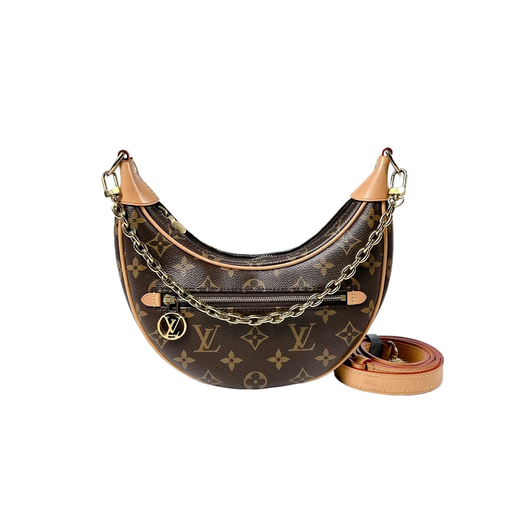 95新 LouisVuitton/路易威登 安洁利严选月亮包/0016105单肩包