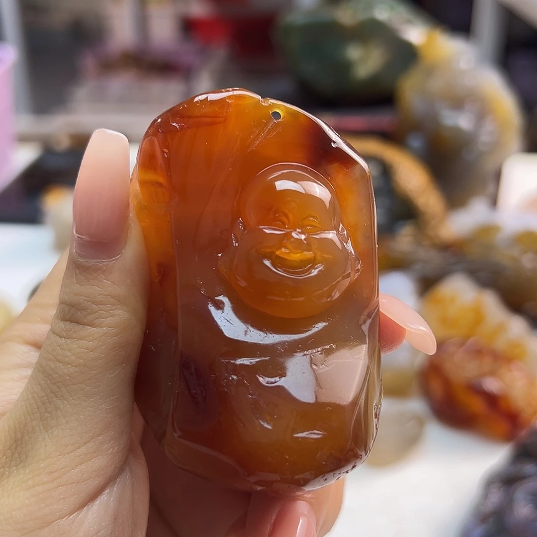 玛瑙/玉髓未镶嵌项链