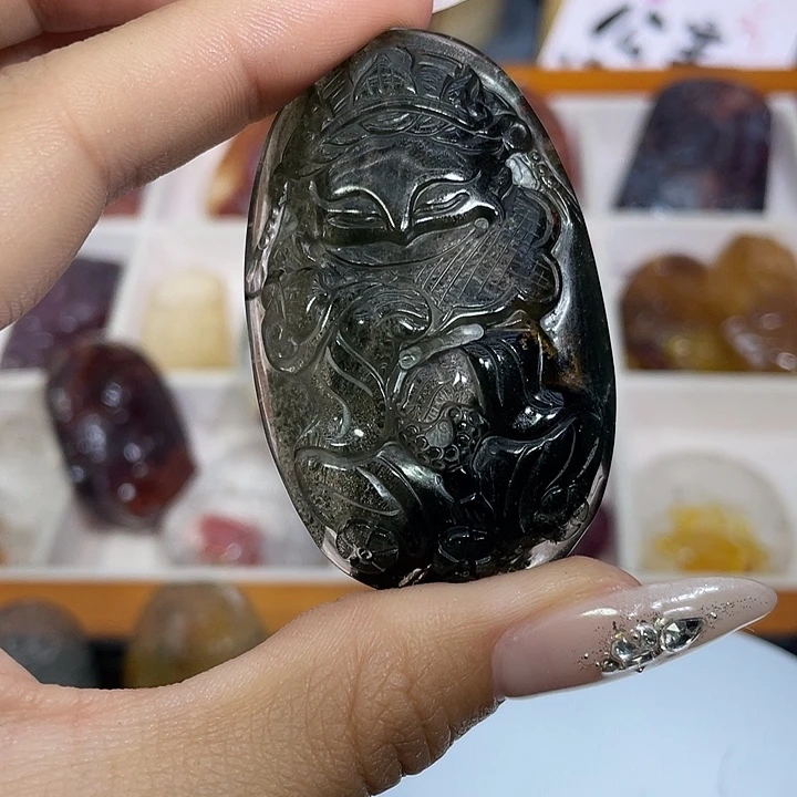 颈饰未镶嵌水晶金****玲天然