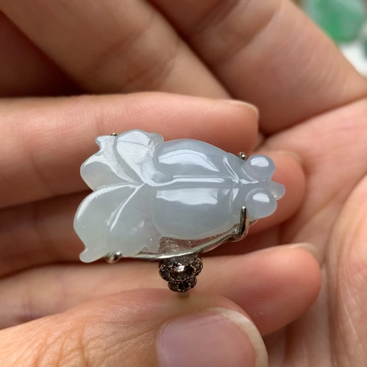 颈饰未镶嵌翡翠翡翠