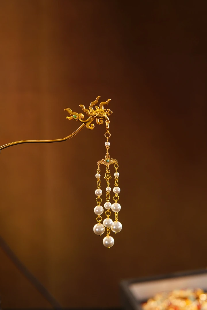 时安闺宝阁古风汉服首饰饰品发饰