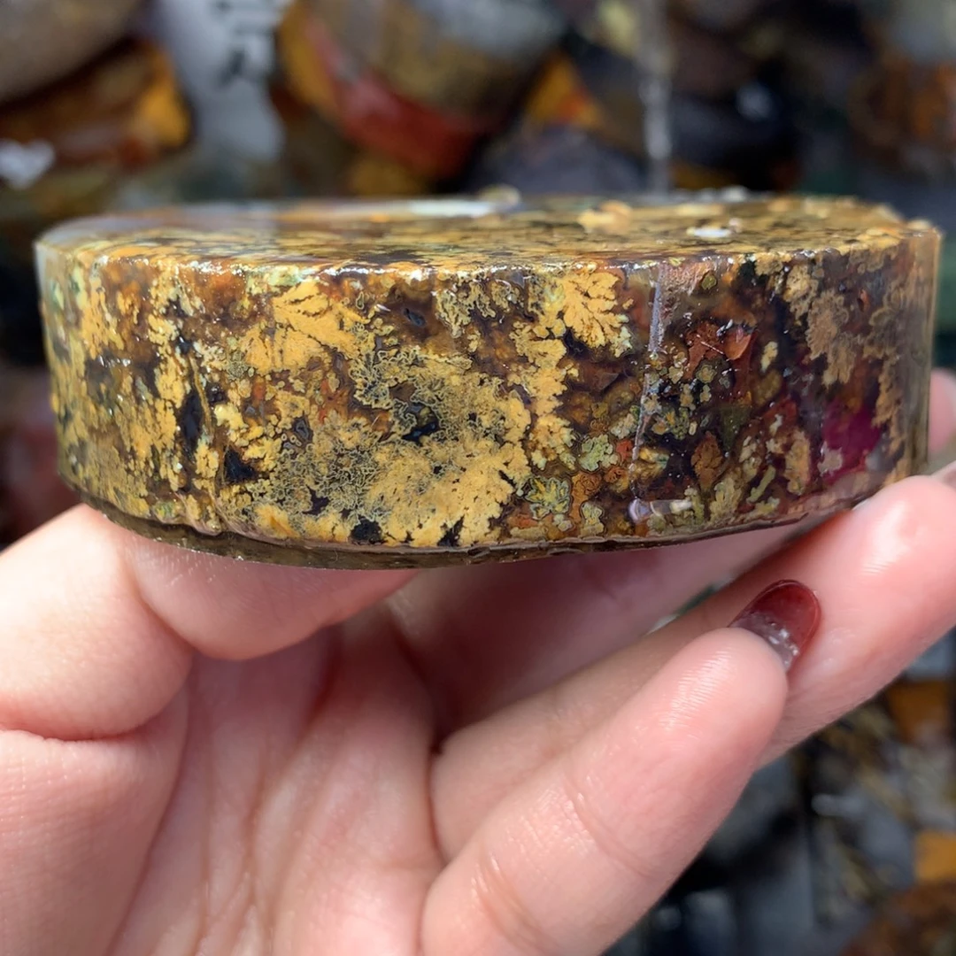 燕***定制玛瑙定制玛瑙手镯63圈口