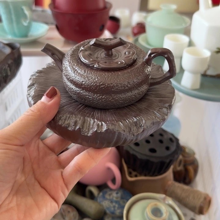 微瑕陶瓷茶具茶杯茶壶