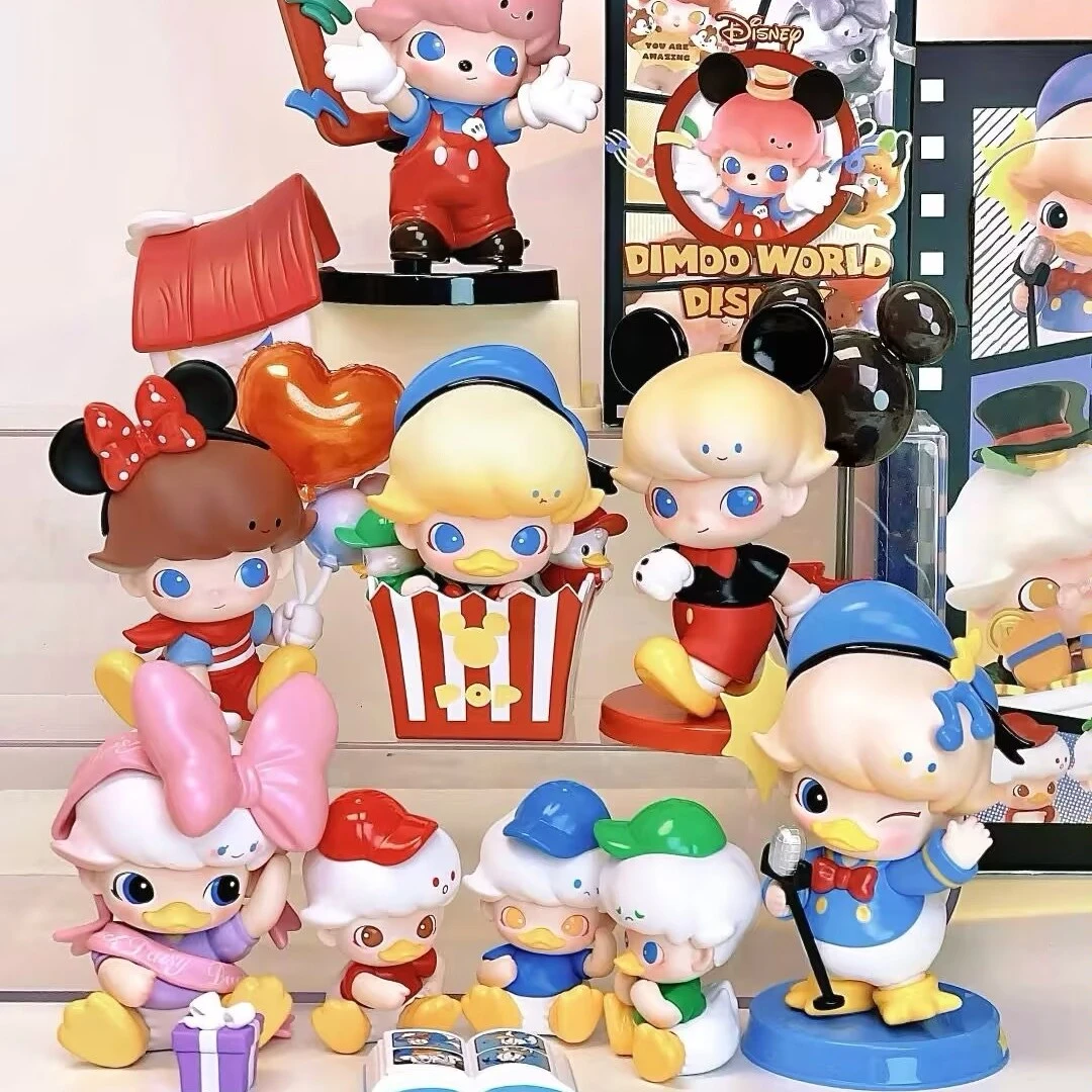 踩数字欧dimoo迪士尼联名盲盒