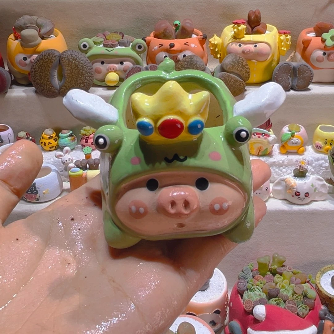 120纯手工制作重工盆盆