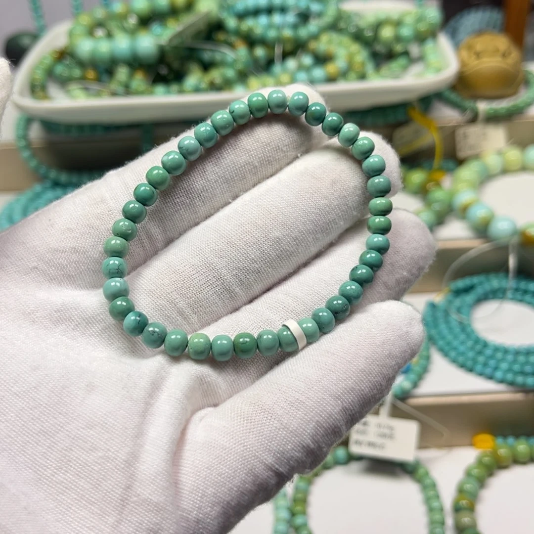 绿松石未镶嵌手链