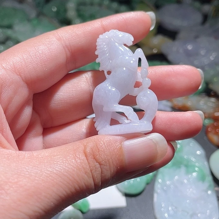 颈饰未镶嵌翡翠天