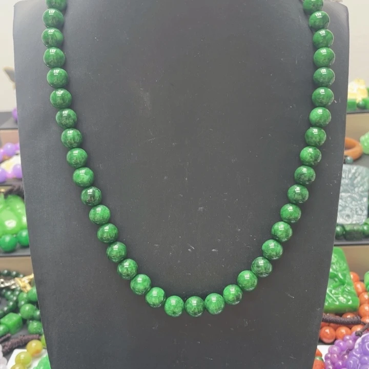 翡翠未镶嵌手链手链61