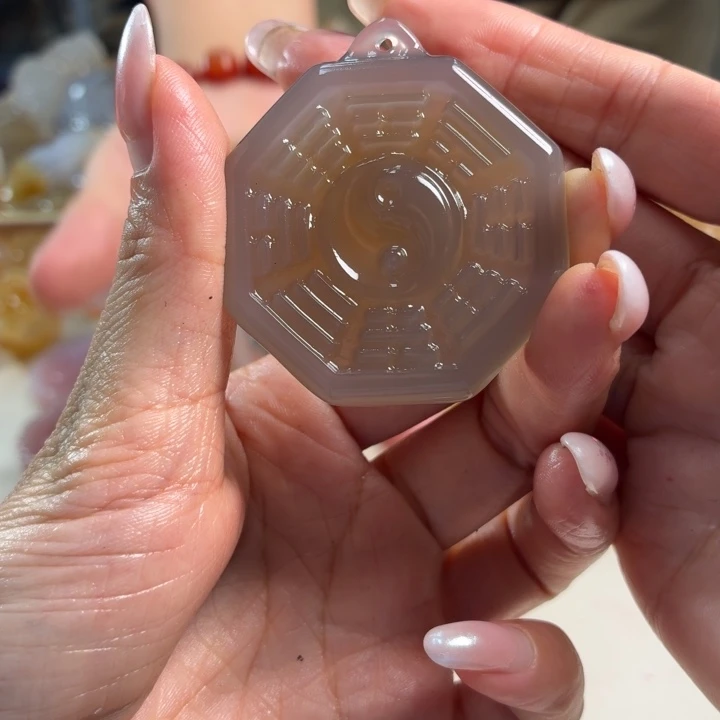 玛瑙/玉髓未镶嵌吊坠(不含链)
