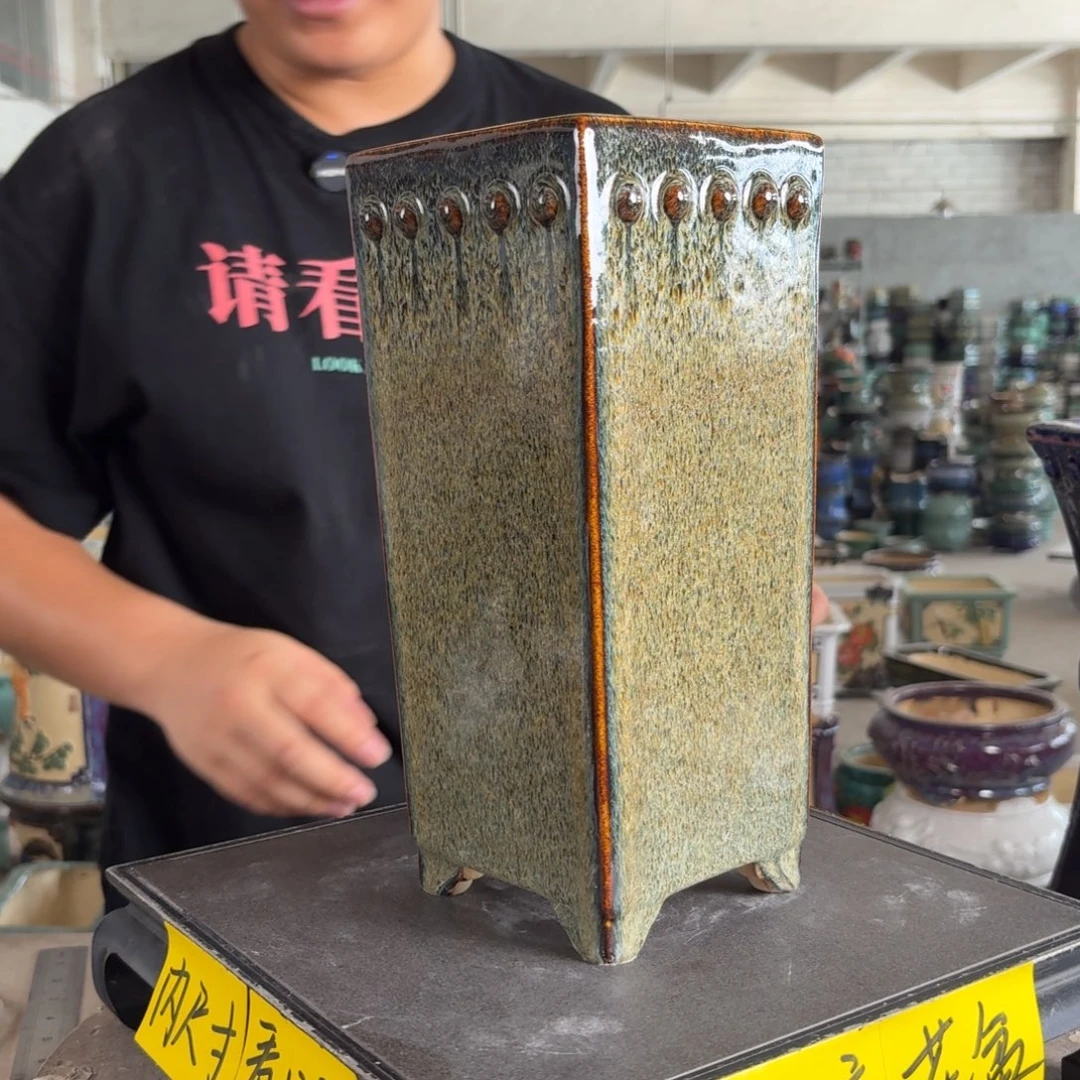 。一风堂石湾花盆 内11*27