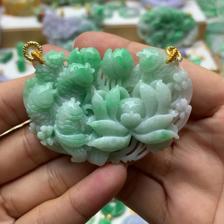 颈饰未镶嵌翡翠翡翠