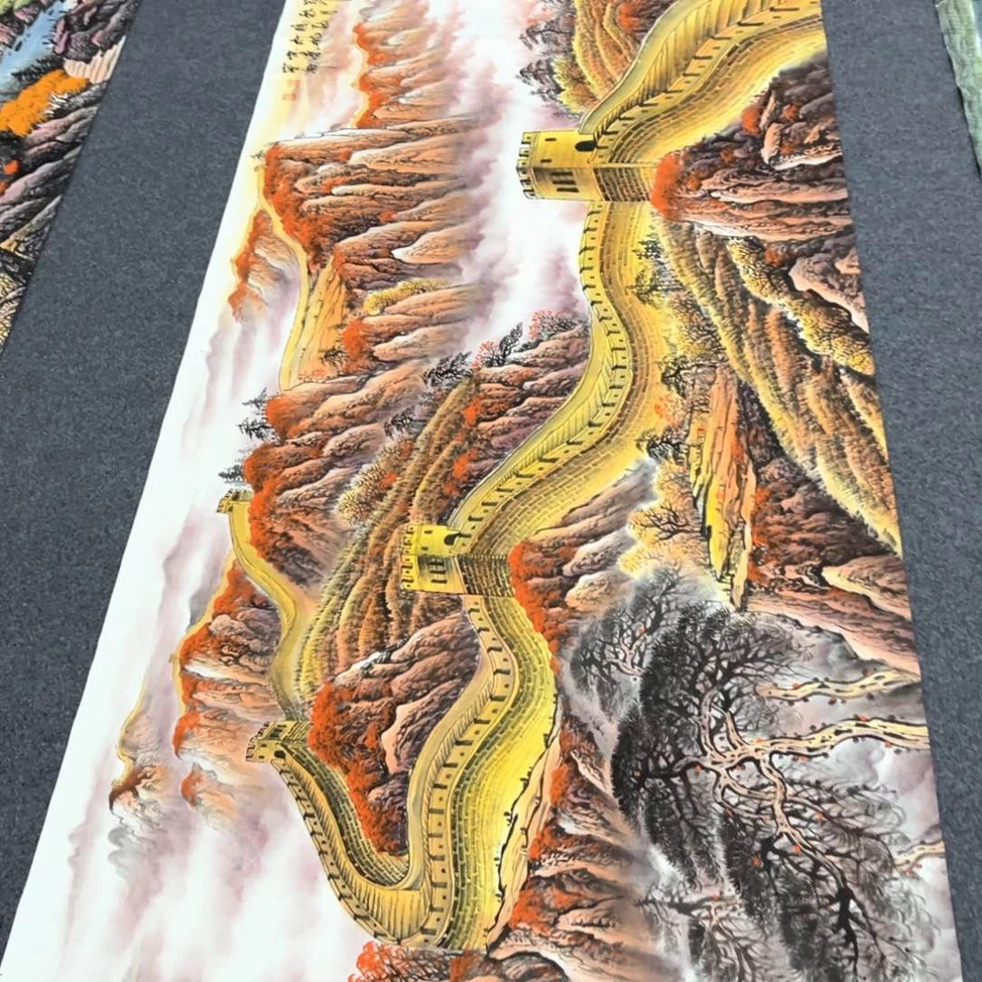 国画国画作品老师手绘