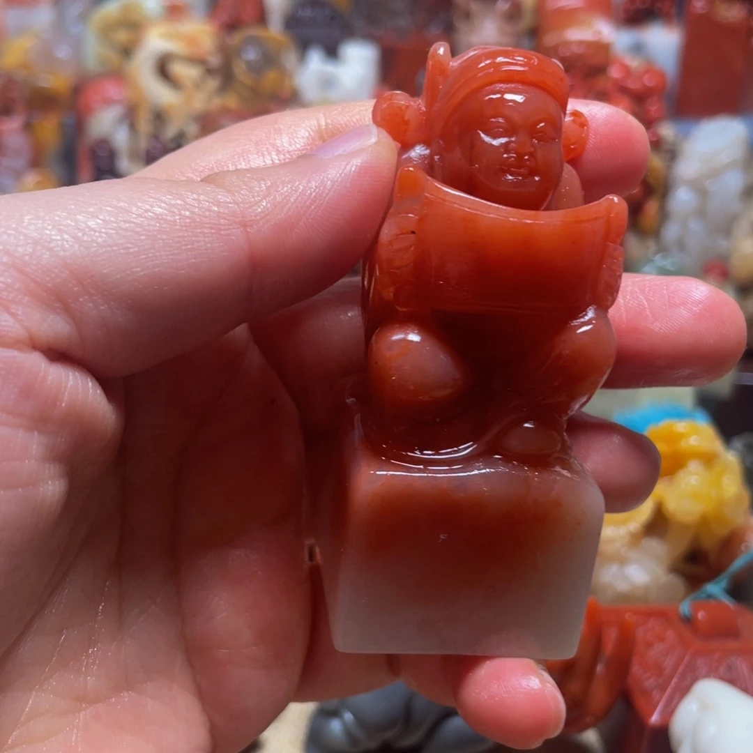 昌化石印石精美寿山