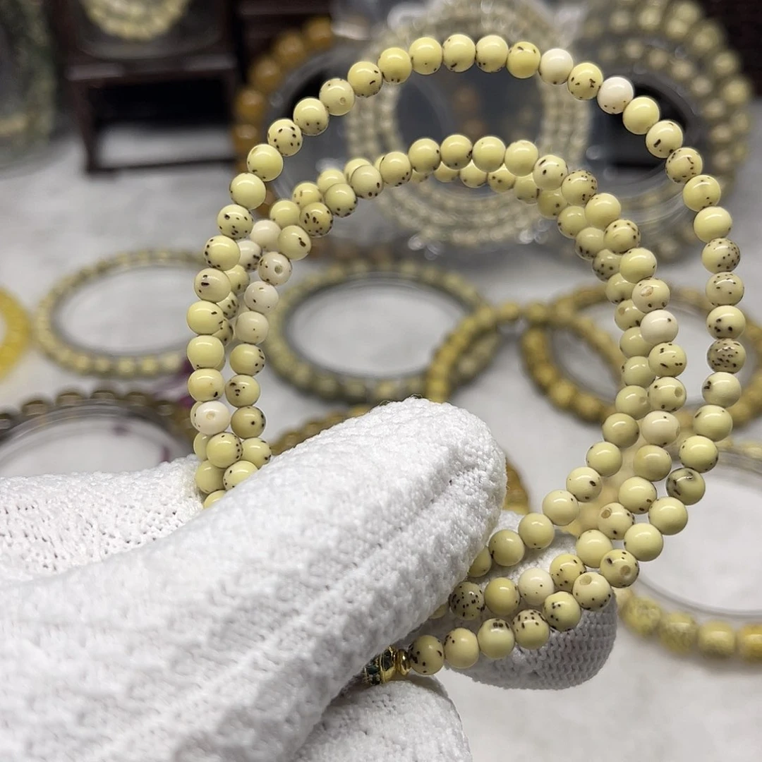 星月菩提手串晚***锅星月菩提脖挂