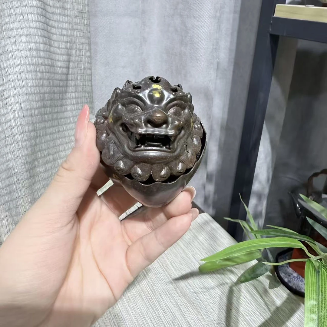 【中国邮政专属链接】小狮子香炉茶宠摆件 GH2985