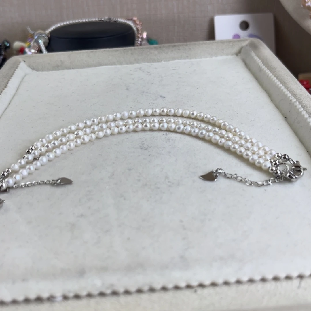 淡水珍珠手链未镶嵌【纯恬】多样性发货