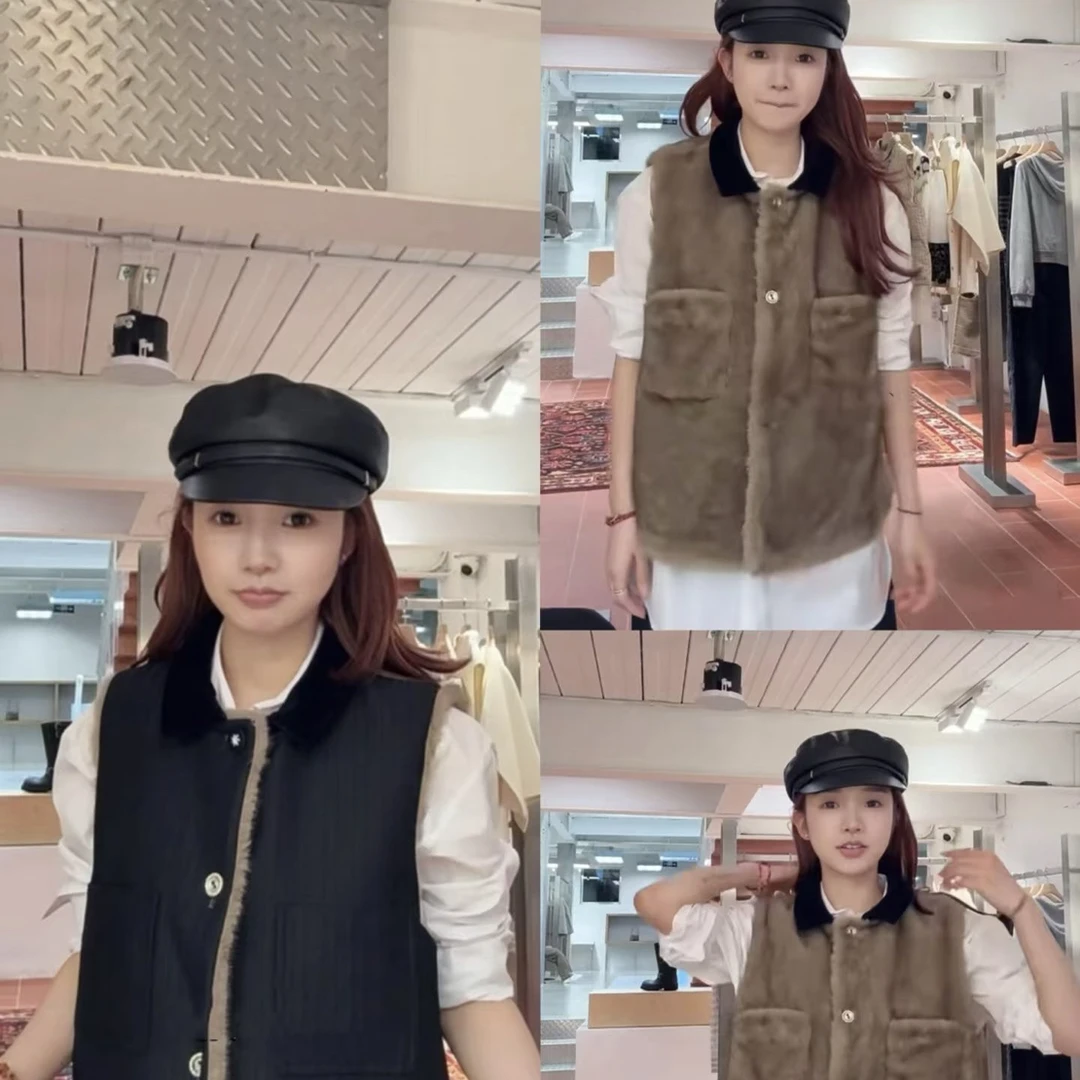 【lunan】宅女同款小棕熊马甲