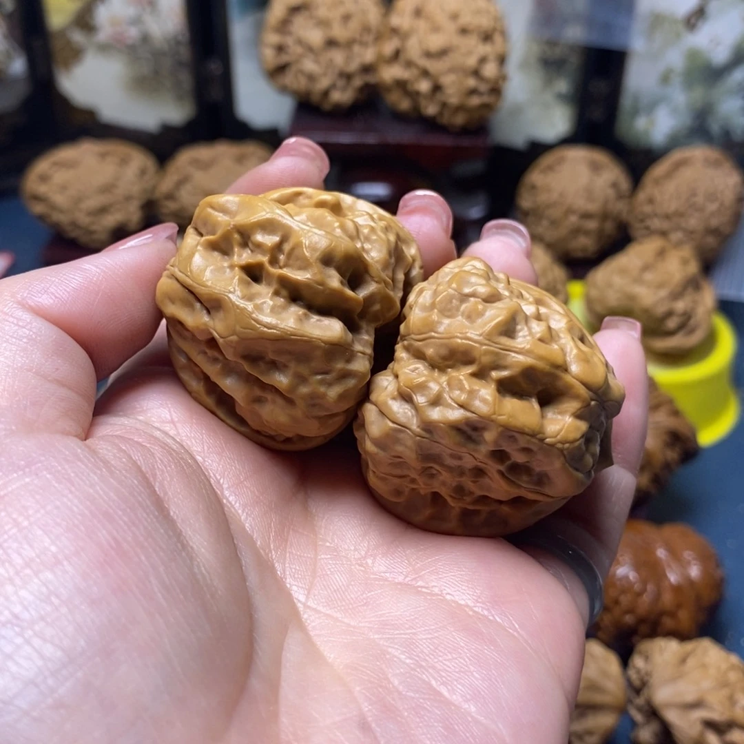 吊坠文玩核桃蛤蟆头36尺10