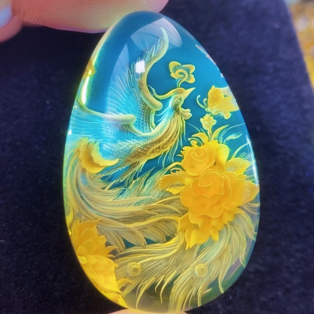 【闪购商品】金珀吊坠(不含链)未镶嵌