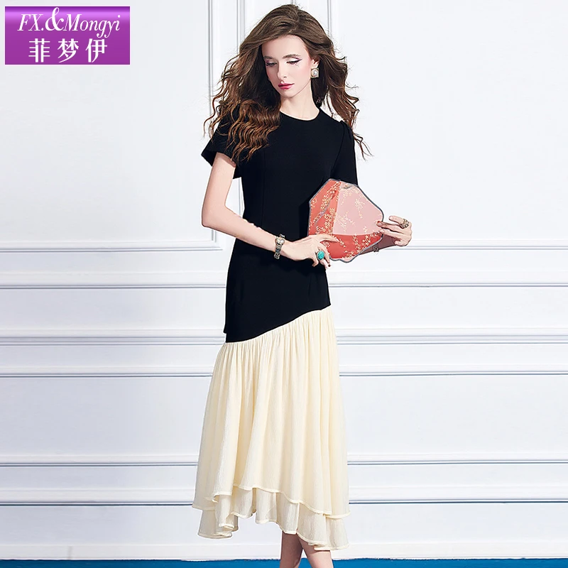菲梦伊新款时尚连衣裙FXXL1425