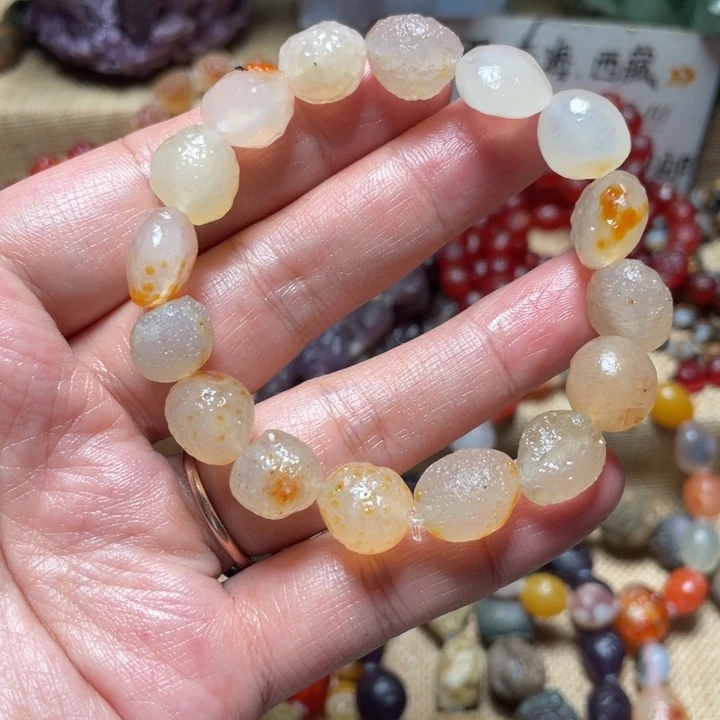 玛瑙/玉髓未镶嵌手链