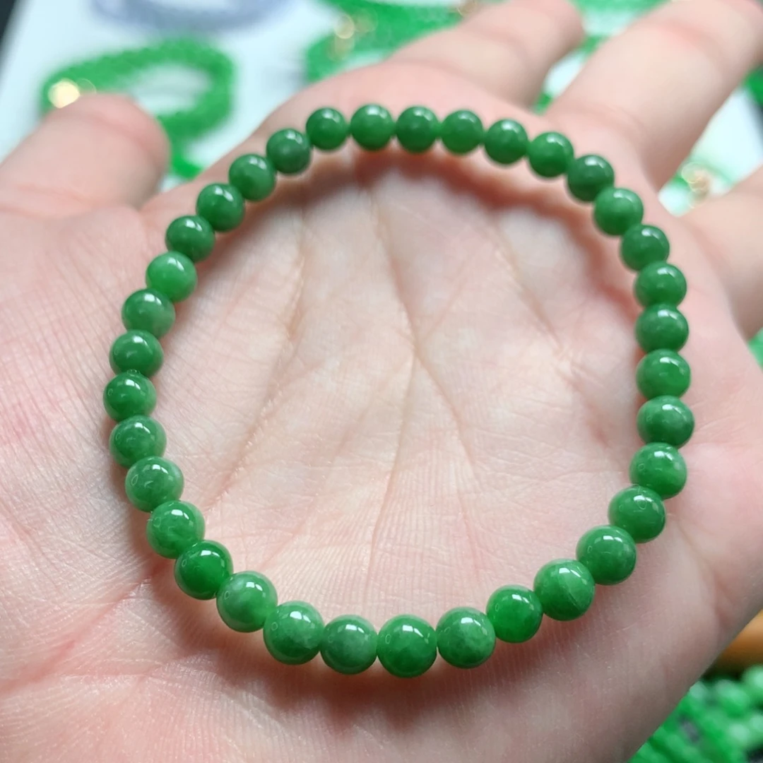 翡翠未镶嵌手链翡翠