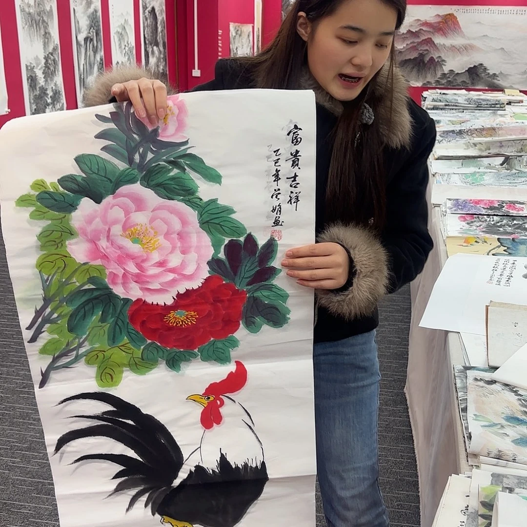 国画国画作品纯手绘