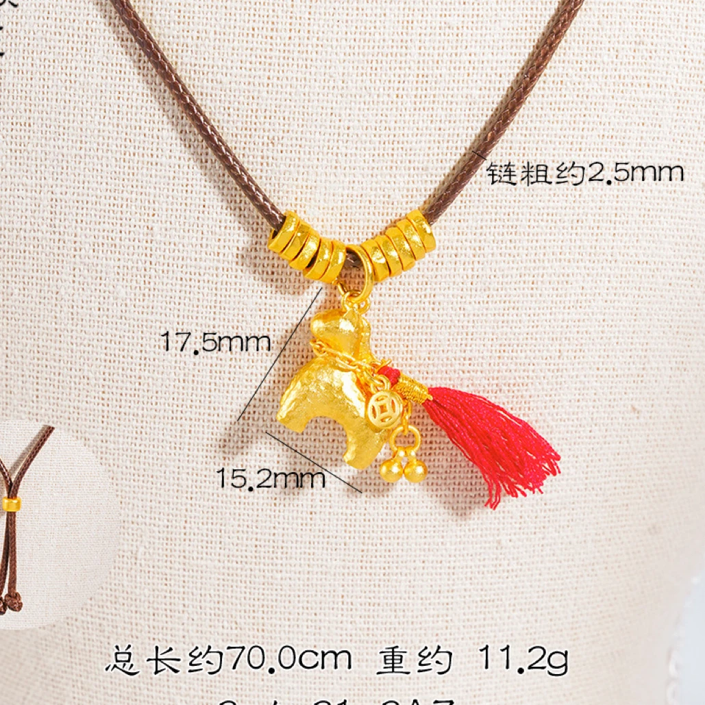 【抖音好货】孟加拉赤金豆豆提炼手工改款【马上有钱】精工版可佩戴