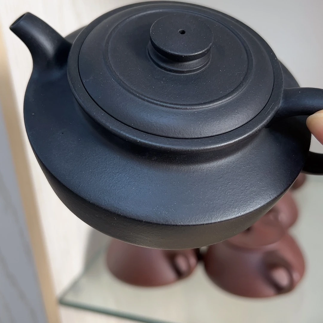 紫砂茶壶黄龙山原矿底槽青200