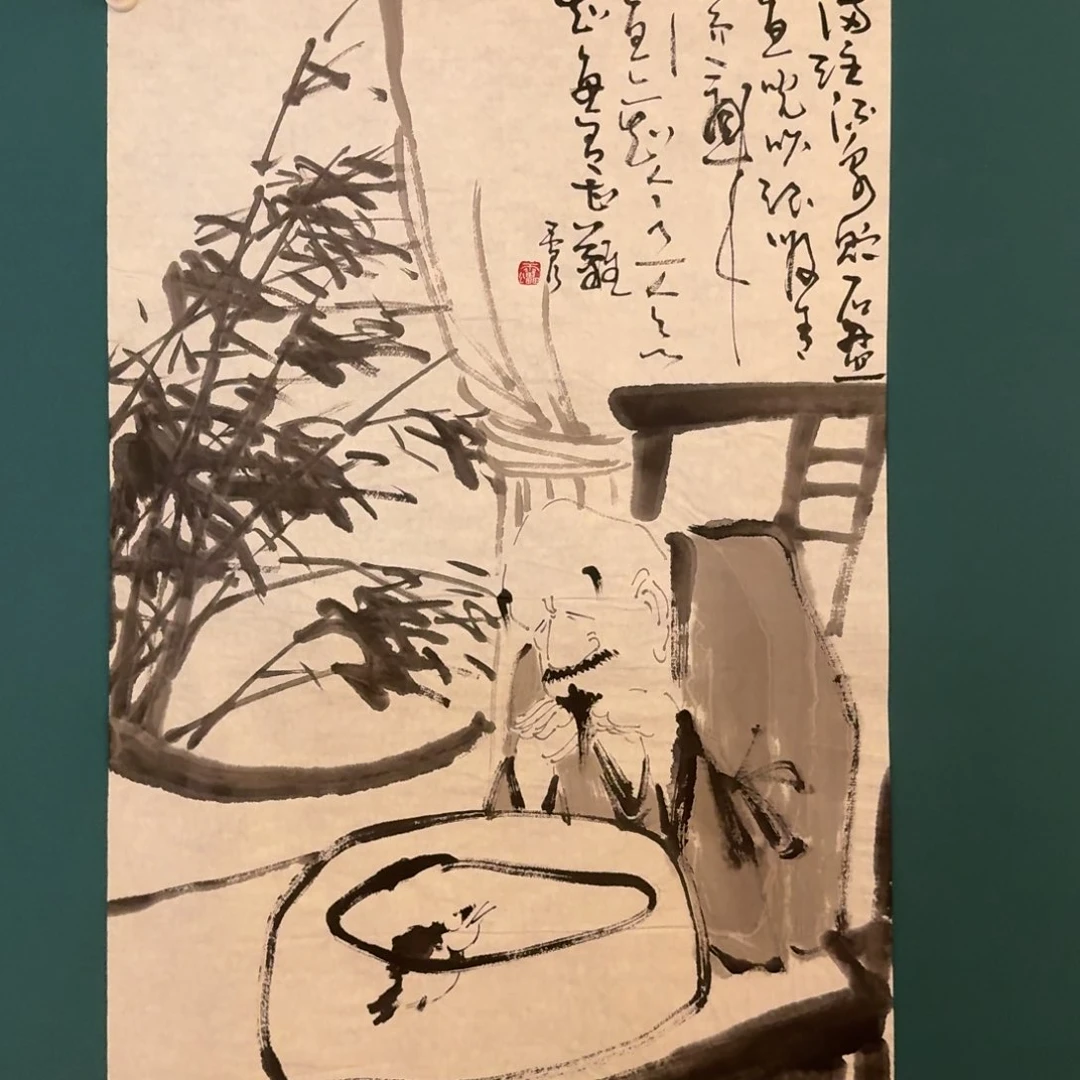 国画雷公老师作品画作