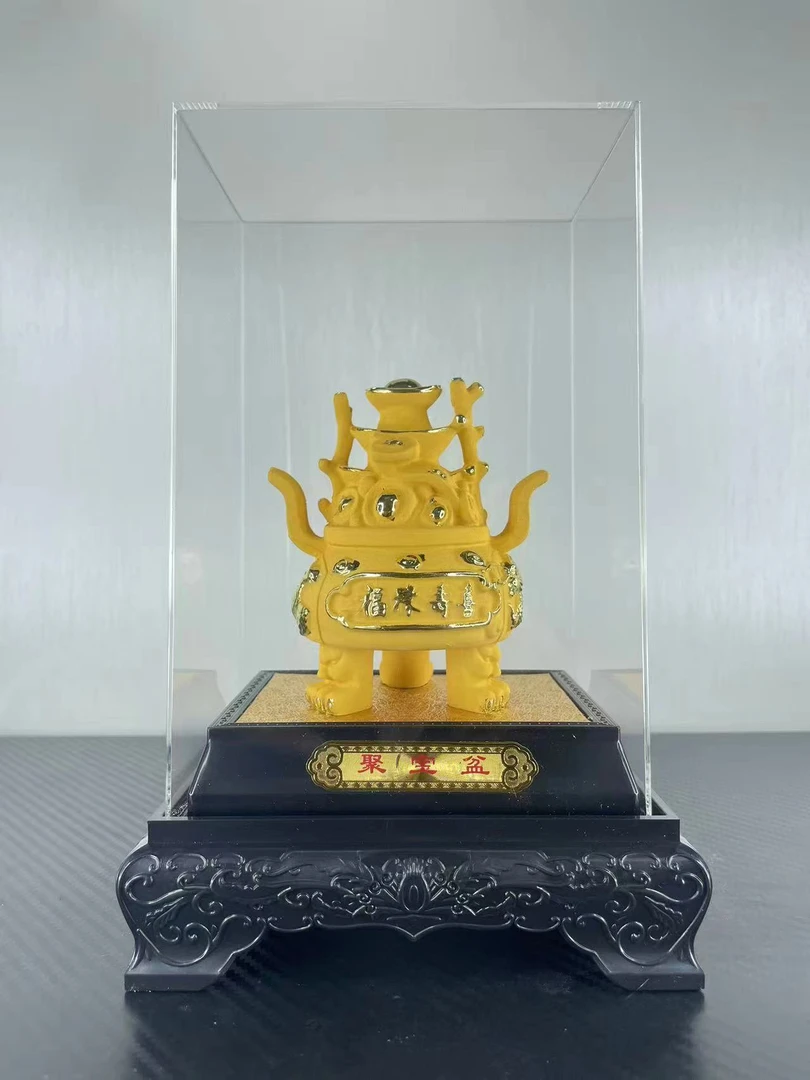 正品精工如意聚财鼎系列摆件