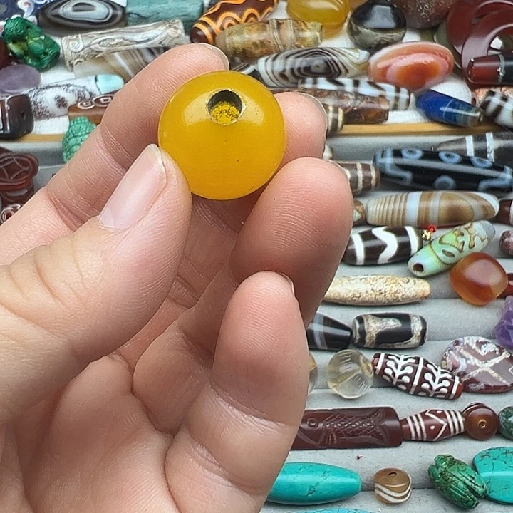 玛瑙/玉髓合金颈饰