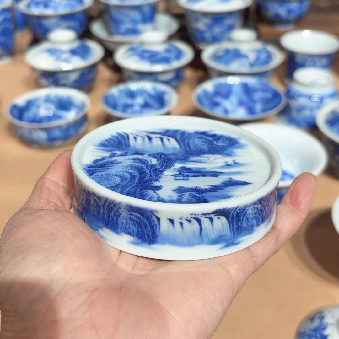 景德镇纯手绘盖置