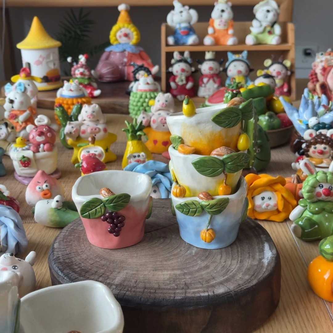 【闪购商品】摆件不****?景德镇陶瓷手作